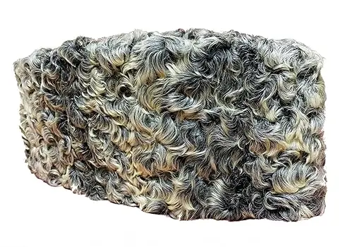 Grey Karakul Cap Grey Karakul Cap, Premium Sheep Wool, Traditional Afghan Jinnah Hat