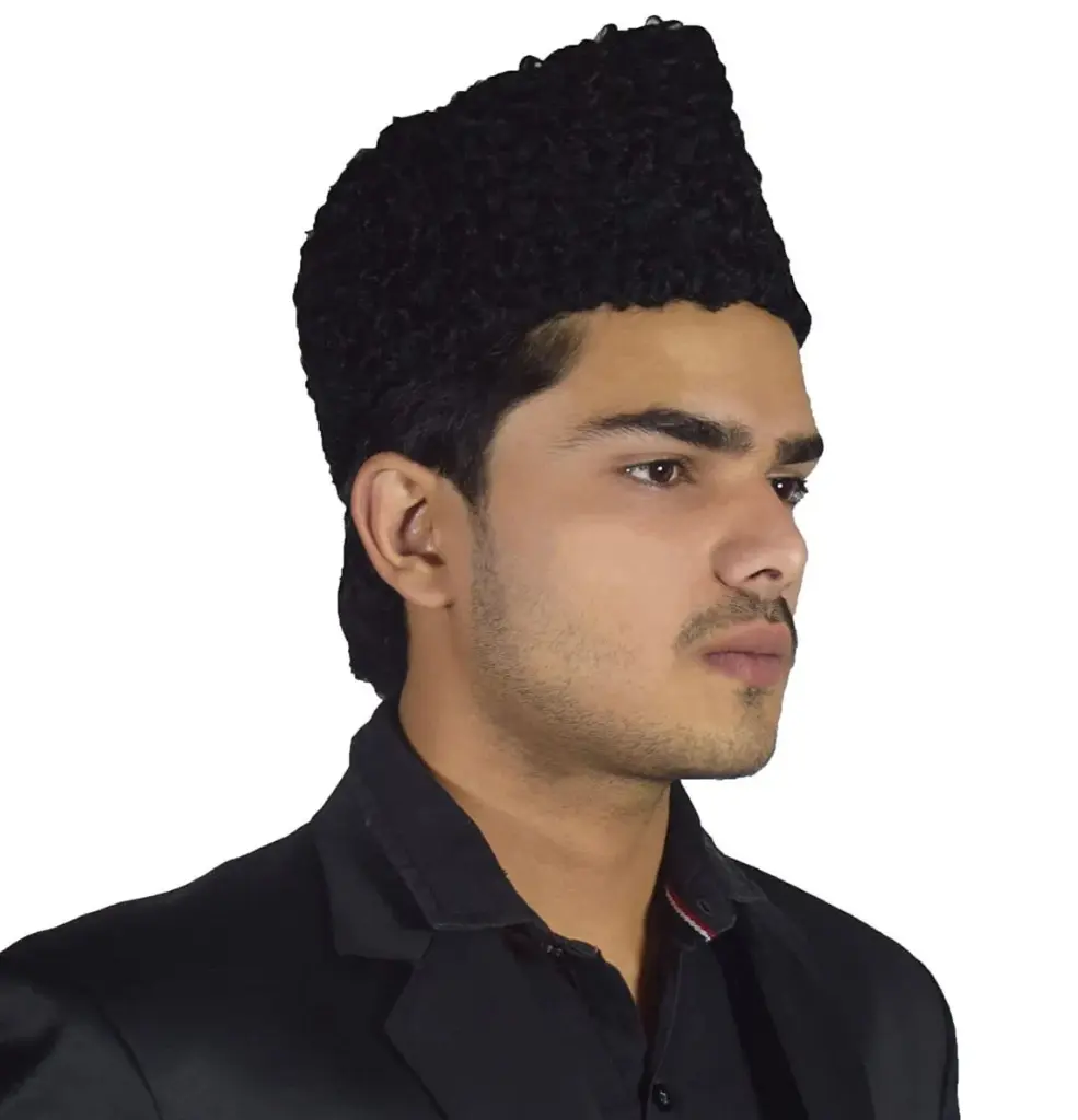 MiYA® Jinnah Black Cap