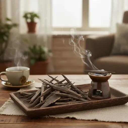 Authentic agarwood sticks