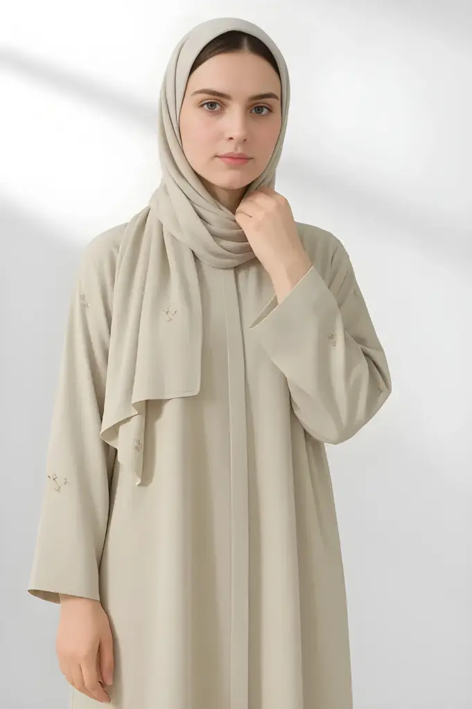 Abaya Set – Exquisitely Designed for Modest Fashion Lovers, Elegant Detailing, Premium Fabric, and Comfortable Fit for Special Occasions & Everyday Wear (50)