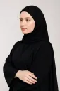 Black Abaya – Premium Modest Wear with Delicate Detailing, Comfortable Fit & Timeless Design for Everyday & Special Occasions 