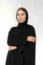 Black Abaya – Premium Modest Wear with Delicate Detailing, Comfortable Fit & Timeless Design for Everyday & Special Occasions 