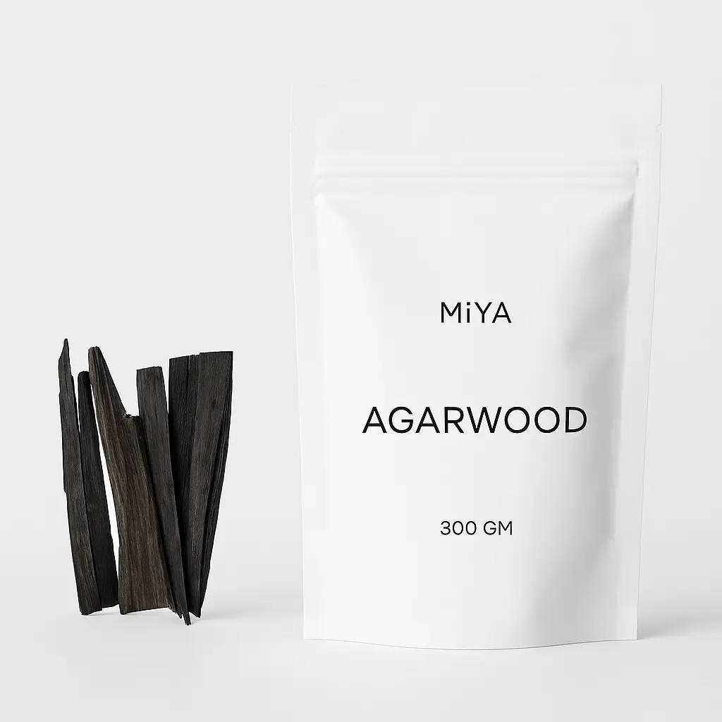 Desi Nushke Agarwood 100% Pure | 300g Natural Agaru Wood for Puja & Wellness