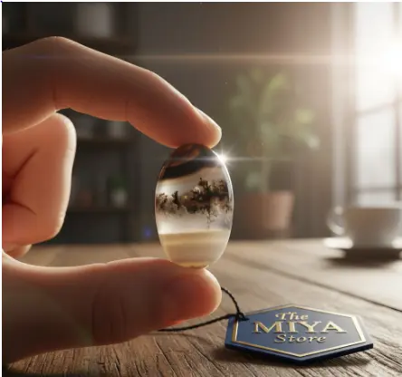 MiYA Top Quality Suleimani Aqeeq Stone – Authentic Prophetic Sunnah Gemstone | Spiritual Protection & Blessings