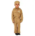Police Uniform For Children With Accessories - Indian Kids Cop Costume