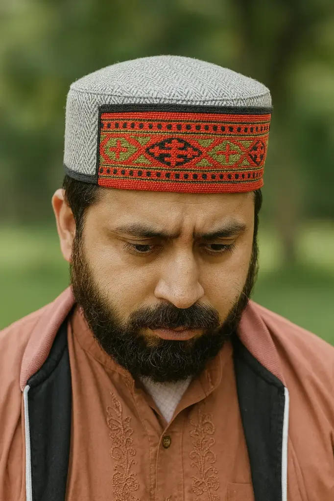 M i Y A ™ – Premium Colorful Traditional Himachali Woolen Cap | Hand-Woven Kullu Topi | Artisan Heritage Design 