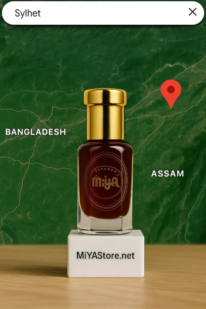 MiYA Premium Agarwood Oil | Dark Brown Liquid | Pure Quality-Tested Base Oil | Professional Grade