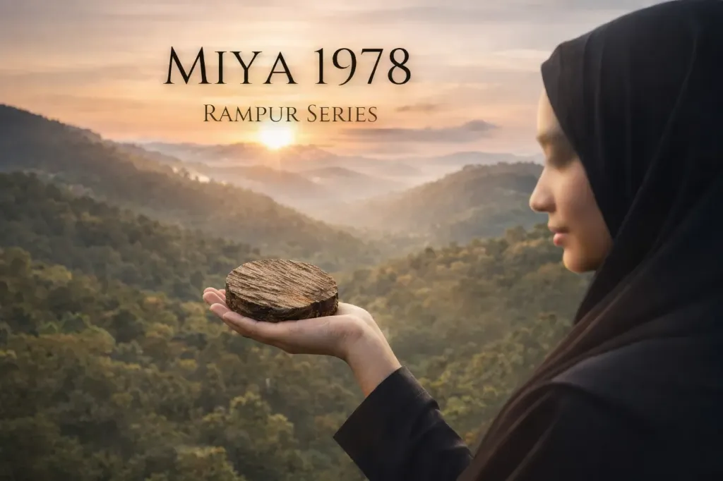 MiYA™ - Kadamtala 1978 Ateek Series Pure Wild Hindi Oud Oil – 46 Year Vintage Dehn al Oudh from Single Centuries-Old Tree | Traditional Wood-Fired Copper Distillation | Varnish Tobacco Leather Smoky Profile | Tripura/Bangladesh/Assam Border Terroir | Ateek 10-Year Commemorative (0.3g)