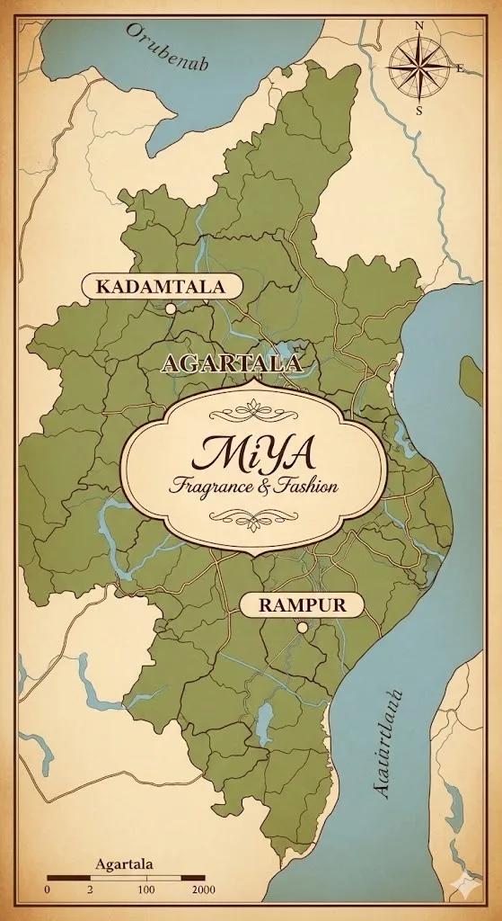 M i Y A ™ –  Agartala Wardi 2020 Pure Hindi Oud Oil – Premium Dehn al Oudh from Barlekha/Agartala Valley | Traditional Deg & Bhapka Distillation Feb 2020 | Floral Hay Suede Chocolate Musk Profile | Bangladesh/Tripura/Assam/Manipur Border Terroir | Artisan Incense Grade (0.3g)