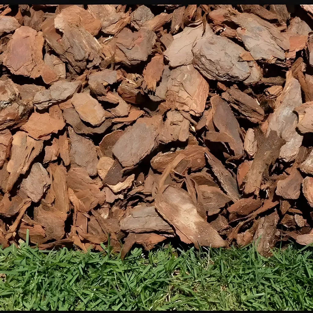 Pine Bark Chips : Garden Mulch - Potting Soil Mixture - [ Indian , Dutch & Swiss ]