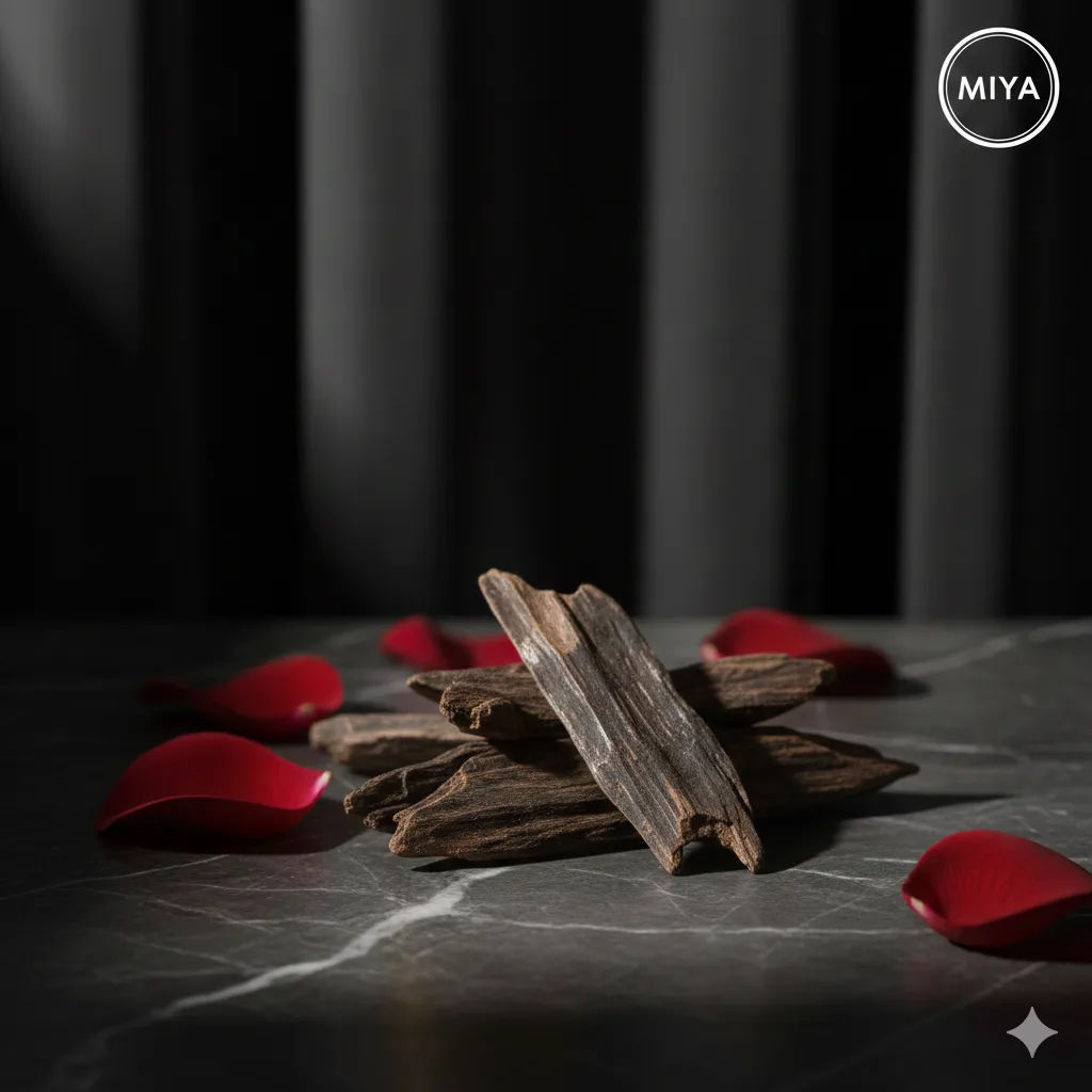M i Y A™ – King Of Tripura Premium Hindi Agarwood | Wild-Style Kadamtala Plantation Oud Chips | CITES Certified Exotic Incense | 50g Elite Bakhoor