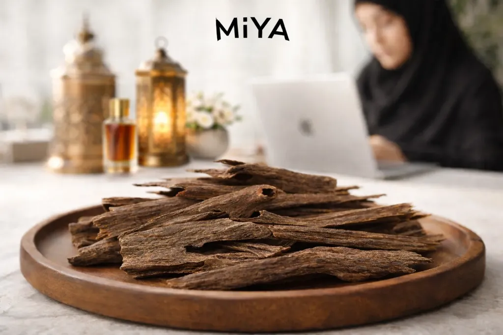 M i Y A™ – Super Kadamtala Agarwood | Premium Oud Chips 50g-250g | TripurAgar Handcrafted Exotic Hindi Oud Bakhoor Incense | Natural Elite Grade (50G)