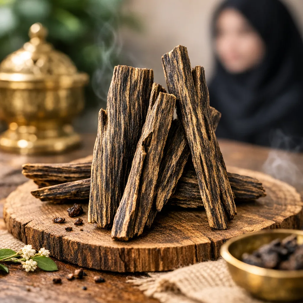 M i Y A™ – Collector's Raw & Wild Tripura Oud Chips | TripurAgar CITES Certified 50g | Rare Exotic Hindi Oud | Wild Harvest Elite Bakhoor