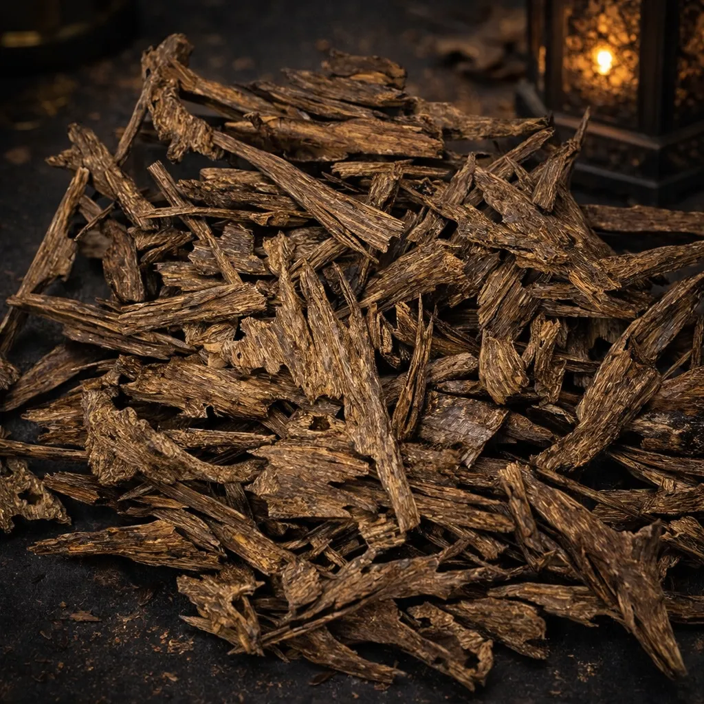 M i Y A™ - Wild Assam Agarwood Chips – Premium Hindi Oudh 100% Natural Aquilaria Malaccensis | Resin-Rich Aloeswood | Assam, India