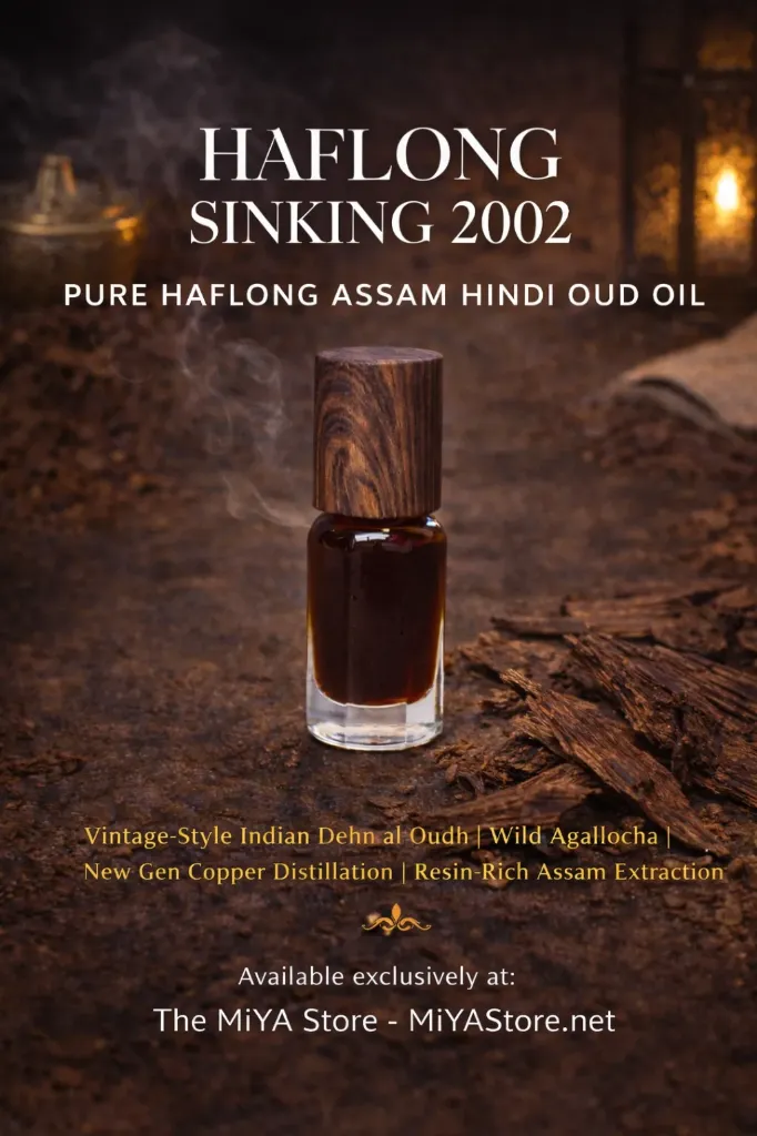 Haflong Sinking 2002 – Pure Haflong Assam Hindi Oud Oil - 0.3 Gram