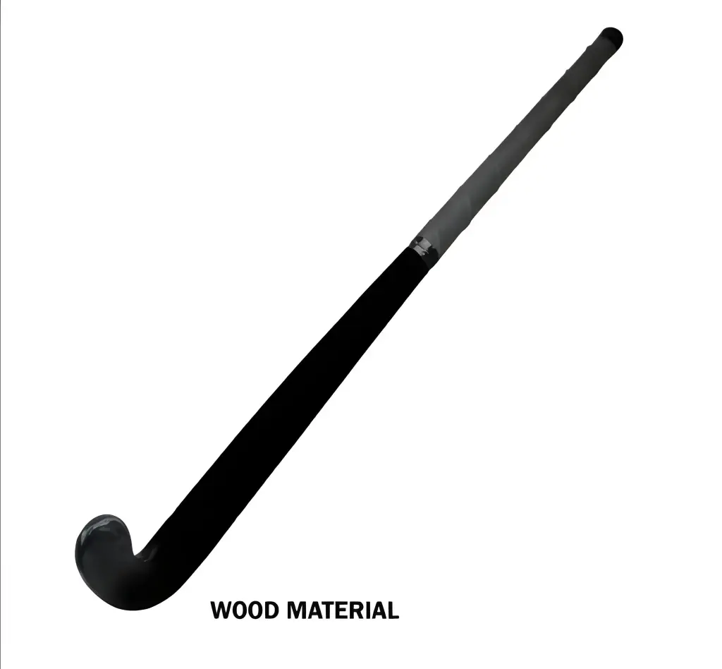 Handmade - Solid Wooden Hockey Stick || Export Quality