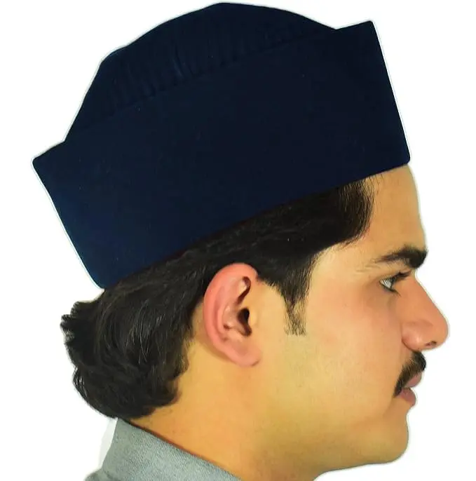 Ajmer Khadim Topi – Velvet | Hand-Stitched Khadim Cap