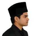 Ghazi Muhammad Hat – Astrakhan Kubanka Chechen - Karakul Fur