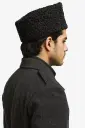 Persian Lamb Ambassador Pie Hat – Premium Karakul Fur Hat