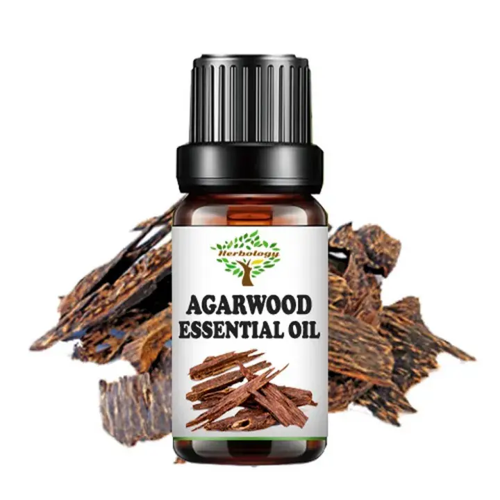 MiYA Agarwood Essential Oil - 100% Pure Natural Oud Oil for Diffusers, Skin, Massage & DIY - Deep Woody Aroma