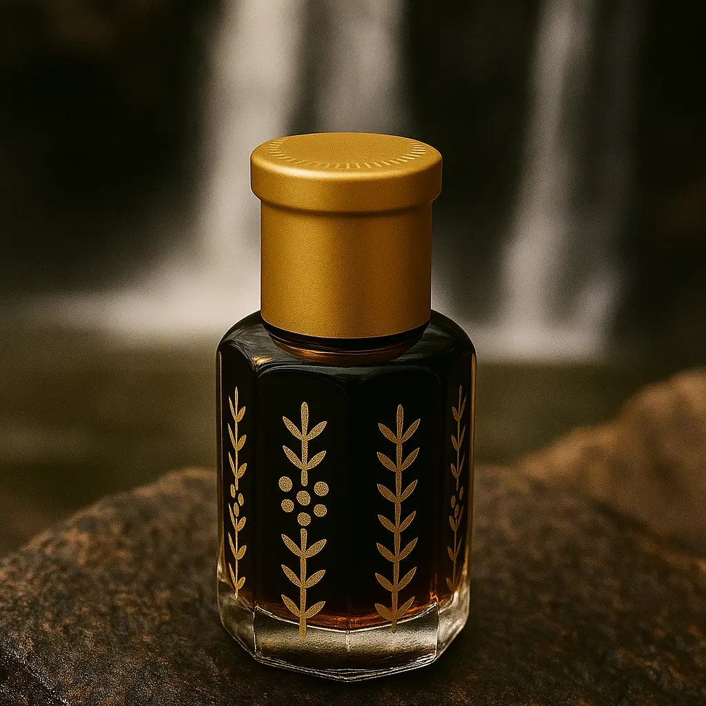Manipur Wild Oil 2002 – 100% Pure Hindi Assam Oud Essential Oil | Wild Agarwood Attar | Natural Indian Oudh Oil | Fragrance for Meditation (1 ML)