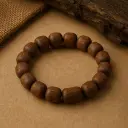 Luxury Kyara Agarwood Bracelet – 10 mm Natural Oud Beads Jewelry | High Grade Kyara Beads | Spiritual Oud Wristlet & Aromatic Oud Jewelry 