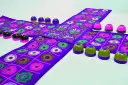 Indian Chess Game Chaupar / Pachisi / Ludo | Board Game - Cloth