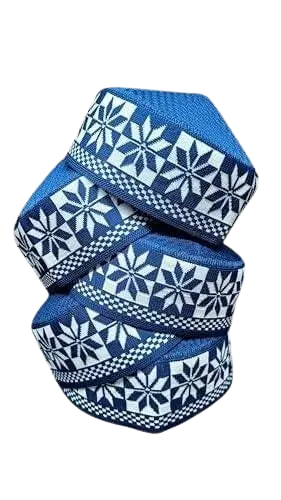 MiYA Blue Sufi Cap - Muslim | Islamic Prayer | Salah