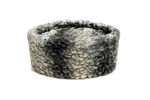 Grey Liaqat Cap – World-Famous Rampuri Topi, Diplomat Karakul Persian Hat with Premium Astrakhan Fur for Winter