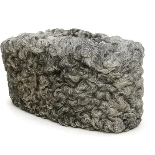 Grey Russian OG Karakul Cossack Hat – Genuine Persian Lamb Fur | Historical Military Design