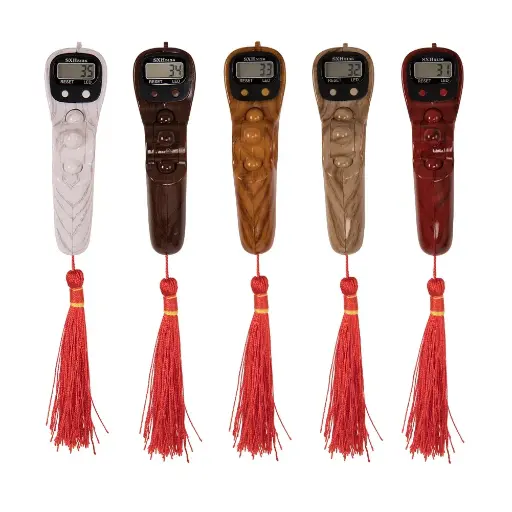 MiYA - Front Screen Digital Tasbeeh with LED Light | Tasbih Counter - Prayer Islamic | Beads - Muslim Tasbee Rotating Tally Number - Clicker | Mini Counter